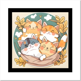 I Need All These Cats Cat Owner Cats - Happy Cats Posters and Art